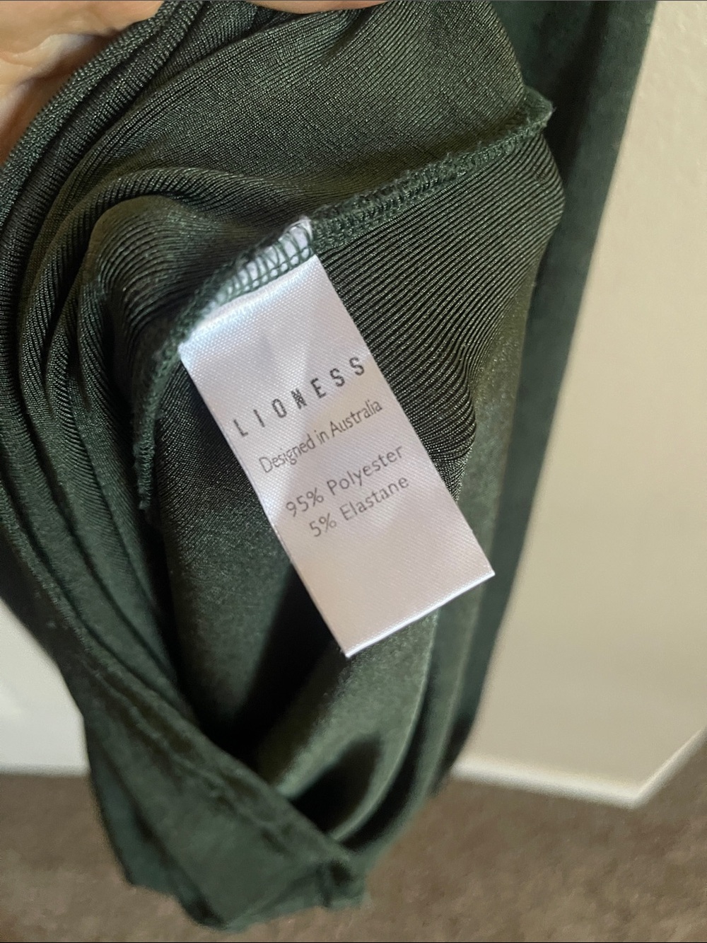 LIONESS 97' MAXI DRESS - FOREST - Picture 6 of 7